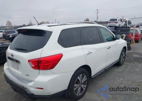 2017 Nissan Pathfinder S z USA, uszkodzony, nr VIN 5N1DR2MM9HC695021